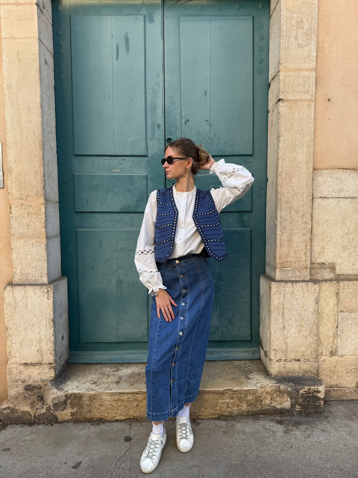 VESTE SANS MANCHE AURELIE