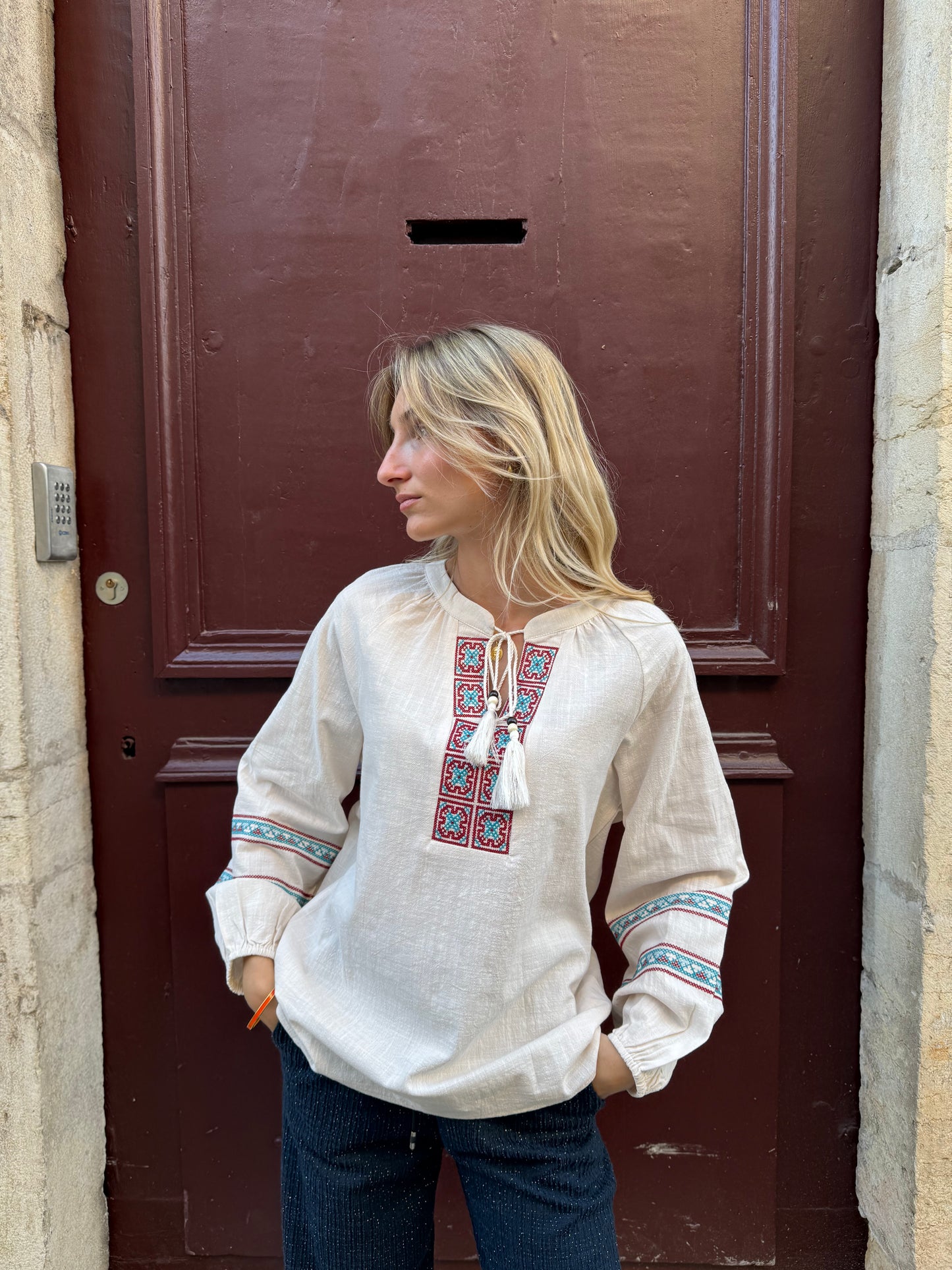 BLOUSE VANILLE