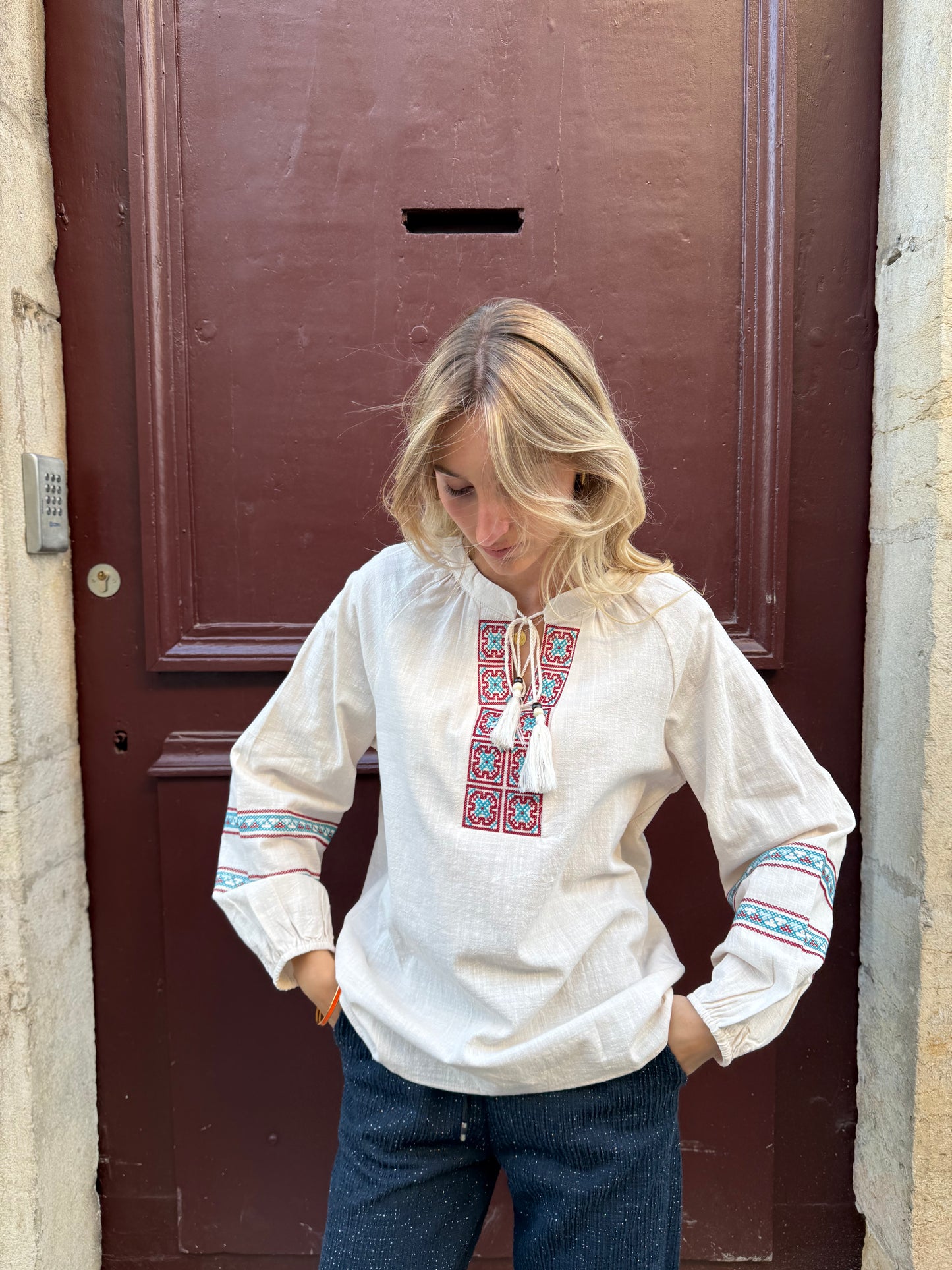 BLOUSE VANILLE