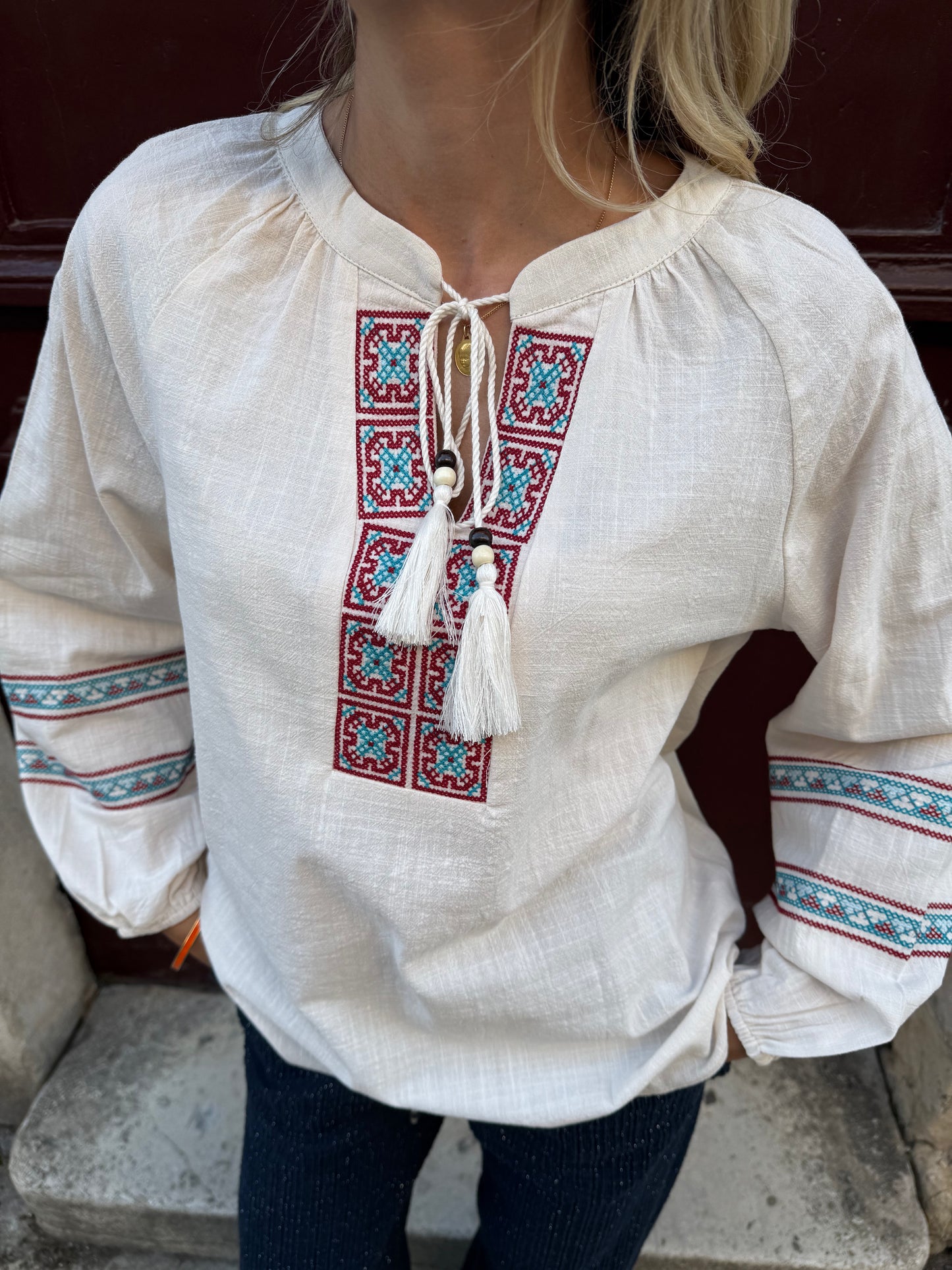 BLOUSE VANILLE